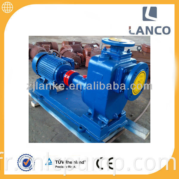 Pompe à eau auto-amorçante de marque Lanco avec moteur Baldor IP55 classe F